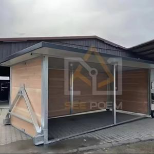 Nơi trú ẩn ngựa di động ngoài trời sang trọng với mái nhà và cấu trúc mạ kẽm nhúng nóng | không cần bảo trì - Product Image 2