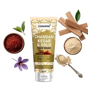 Gel Limpiador Facial a Base de Azafrán, Sándalo y Oro - Product Image 1