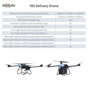 BROUAV Chinese <b>Drone</b> Supplier High Quality Delivery <b>Drone</b> Transport <b>Drone</b> for Efficient Lifting - Product Image 3