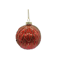 Nouveauté Ornements personnalisés multi-designs Boules de Noël en verre Décorations Fournisseur direct d'usine Boules en verre pour cadeaux de vacances