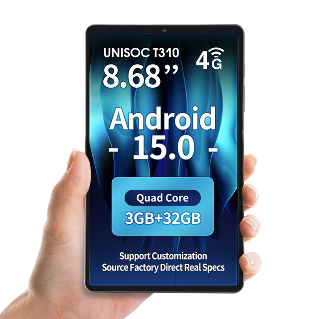 High Quality Android Tablet Manufactured 8 Inch Tablet PC 3+32GB 4G/GSM Network 8.68 Inch Tablet