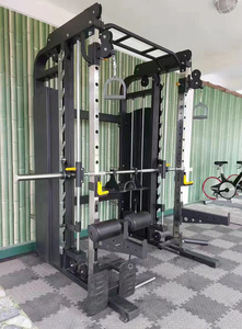 Equipo de Gimnasio Comercial para Uso Doméstico, Equipo Multifuncional de Entrenamiento de Fuerza con Máquina Smith - Product Image 3