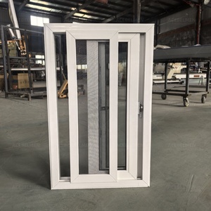 Mosquitera con clasificación <span class=keywords><strong>de</strong></span> huracán deslizante <span class=keywords><strong>de</strong></span> tres vías <span class=keywords><strong>de</strong></span> <span class=keywords><strong>Pvc</strong></span> <span class=keywords><strong>de</strong></span> Windows europeo <span class=keywords><strong>para</strong></span> ventana con parrilla - Product Image 1