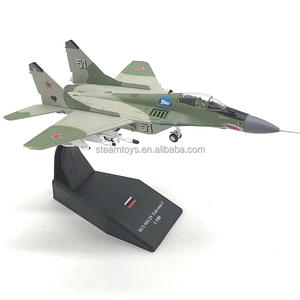 Modèle réduit de collection 1:100 MIG-29 Chasseur Avion en métal modèle d'avion militaire russe soviétique pour collection ou cadeau - Product Image 3