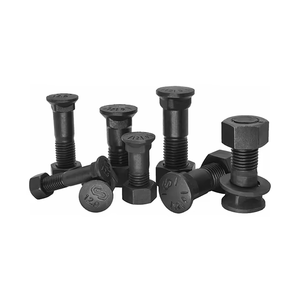 Sujetadores de oruga para componentes de tren de rodaje de excavadoras: Pernos no dentados y dentados, así como tuercas de diferentes formas y tamaños. - Product Image 3