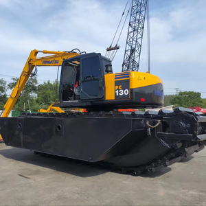 Excavadora anfibia pontón flotante en venta - Product Image 1