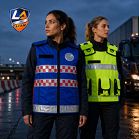 Gilet de sécurité haute visibilité personnalisé avec logo réfléchissant – Fournisseur d'EPI – Vêtements de sécurité réfléchissants