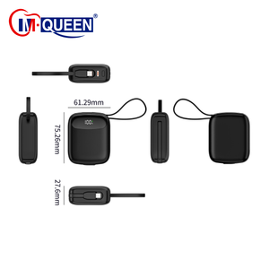 Batería Externa Personalizada 2 en 1 de 10000 mAh con Cable Integrado y Carga Rápida Tipo C, Cargador Portátil de 10000 mAh para Viajes - Product Image 3