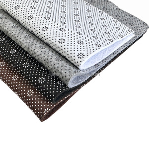 Sous-couche de moquette en tissu non tissé respirant antidérapant de haute qualité, à points feutrés de poids moyen, enduit de points, pour revêtement de sol - Product Image 3