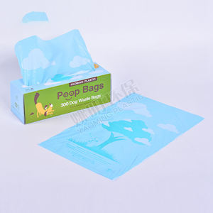 कस्टम मुद्रित कुत्ता पूप बैग धारक डिस्पेंसर बायोडिग्रेडेबल कुत्ता निपटान बैग पालतू कुत्ता अपशिष्ट पूप बैग रोल में - Product Image 2