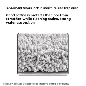 Chiffon de nettoyage lavable de haute qualité compatible avec les accessoires pour <span class=keywords><strong>aspirateur</strong></span> robot <span class=keywords><strong>Xiaomi</strong></span> X10+/X20PLUS/S10/M30/H40 - Product Image 4