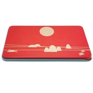 Boîte coulissante rectangulaire en fer blanc pour film de protection d'écran de téléphone portable, boîte de rangement métallique à coulisse, emballage - Product Image 3