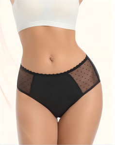 Culotte menstruelle écologique 4 couches biodégradable en chanvre pour femme, taille haute, anti-fuite, durable - Product Image 4