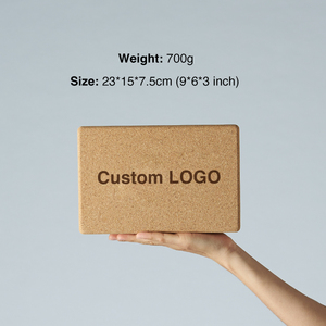 Bloque de <span class=keywords><strong>Yoga</strong></span> de Corcho Ecológico de Alta Calidad Personalizado, 3*6*9, Bloques de Corcho Naturales 100% Densidad <span class=keywords><strong>para</strong></span> <span class=keywords><strong>Yoga</strong></span> - Product Image 2