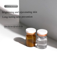 Vente chaude éponge Spicule Anti-âge algues Peeling masque pour l'acné bouton élimination des taches 15g Bio Spicule traitement de soins de la peau