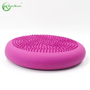 <span class=keywords><strong>Coussin</strong></span> <span class=keywords><strong>d</strong></span>'<span class=keywords><strong>équilibre</strong></span> gonflable en PVC Zhensheng à prix abordable, 33 cm, pour massage, fitness et stabilité - Product Image 1