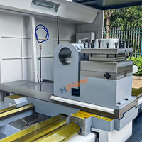 Torno Horizontal CNC Automático CK61125-4000MM con Control Fanuc, Eje Único, Cama Plana de Servicio Mediano, 2 Ejes, Torneado de Alta Precisión