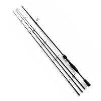 Canne à pêche Weihai Rod 3 Tips 30T en carbone, 2,1 m, 183,2 g, ML/M/MH, charge maximale 6 kg, spinning, casting, eau douce, eau salée, bar, brochet, OEM