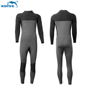 <span class=keywords><strong>Traje</strong></span> de <span class=keywords><strong>Neopreno</strong></span> KDIVE Personalizado de 5mm/7mm, Manga Larga, Impermeable, con Cremallera Delantera, para Buceo y Surf, Unisex - Product Image 1