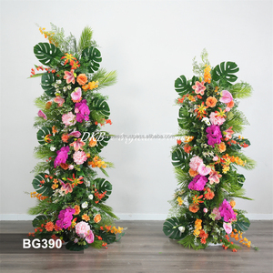 Arche de fleurs artificielles en soie naturelle DKB, best-seller, pour la décoration de mariage et de demande en mariage, et la Saint-Valentin - Product Image 3