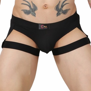 Set Lingerie <span class=keywords><strong>Sexy</strong></span> in Nylon da <span class=keywords><strong>uomo</strong></span> a metà e basso sospensorio per Costume da discoteca per adulti - Product Image 2