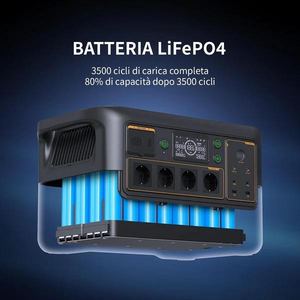 Batería LiFePO4 Pecron F3000LFP de 3600W 3072Wh, Portátil, para Exteriores, Solar, MPPT, Onda Sinusoidal Pura, Tipo C, para Coche - Product Image 4