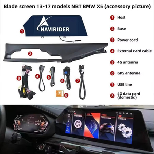 Pantalla Android 15 con GPS para BMW X5 F15 X6 F16 E70 E71 (2007-2018), Reproductor CarPlay, Multimedia, Video, DSP, Unidad Principal de Navegación - Product Image 4