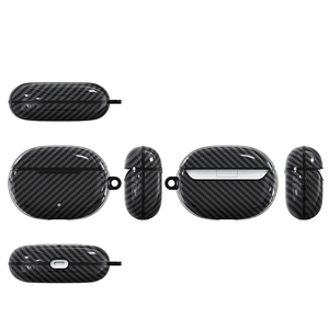Hộp Đựng Tai Nghe Không Dây Bằng Sợi Carbon Màu Trơn Cho Tai Nghe <span class=keywords><strong>Beats</strong></span> Studio Buds - Product Image 2