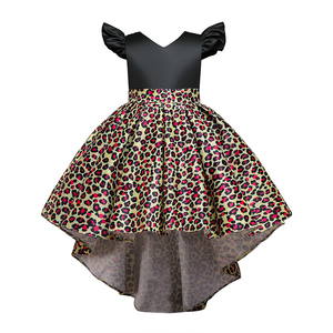 Abito da festa di moda in stile europeo leopardo principessa abiti da compleanno per ragazze di 10 anni <span class=keywords><strong>vestito</strong></span> da ragazza per bambini - Product Image 3