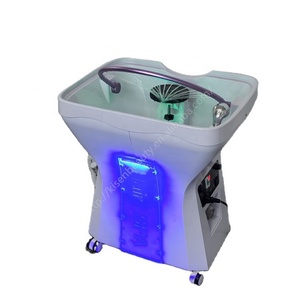 KISEN Mobile Headspa Shampoo Basin Portable Shampoo Bowl With <b>LED</b> Massage Multifunctional Circulating Shampoo Sink Cheap Price - Product Image 1