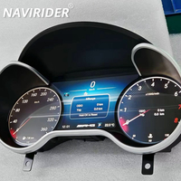Panel de Tablero LCD de 12.3 Pulgadas para Mercedes Benz ML GL GLE GLS Clase R, Carplay Inalámbrico, Velocímetro, Android Auto, Sistema Operativo Linux, 1920x720