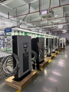 สถานีชาร์จรถยนต์เชิงพาณิชย์ 160 กิโลวัตต์ แบบติดตั้งบนพื้น ชาร์จเร็ว - Product Image 3