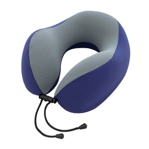 Oreiller de voyage en tricot en forme de U MianYu pour l'été, en soie glacée rafraîchissante, avec logo personnalisable, pour usage domestique, en mousse à mémoire de forme, anti-acariens - Product Image 5