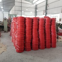 Enrouleur de tuyau d'incendie rétractable à bras oscillant de 30m et 3/4 pouces avec une pression de travail élevée