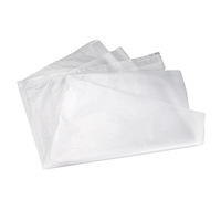 Vente en gros Sac en plastique transparent à poche plate en polyéthylène Po/sac transparent pour l'emballage