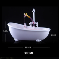 Verres à Cocktail en Forme de Baignoire Blanche Irrégulière et Unique, pour Bar et Restaurant, avec Batterie