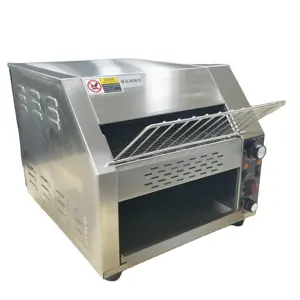 Commercial Stainless Steel Toaster Manufacturer Bread/ Bun/ Burger Commercial Electric Conveyor Toasters