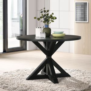 DB windvale Cross-Buck ฐานรับประทานอาหารสีดำ - Product Image 1