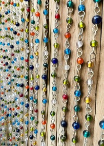 Luxury Decorative Beaded <b>Curtain</b> with Handmade Door Hanging Divider for Home Living Room Bedroom and Bohemian Interior Decor Use - Product Image 2