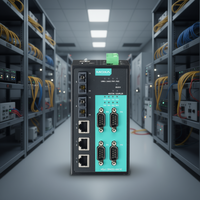 Moxa NPort S8455I-SS-SC Server Perangkat Serial 8-Port Ethernet Modul Komunikasi Industri Model 78420 Taiwan