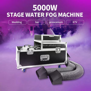 Máquina de niebla de agua de tres tubos de 5000W de bajo humo para fiestas, máquina de niebla baja para humidificación y efectos de niebla en el suelo - Product Image 5