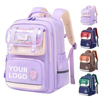 Sac à Dos Scolaire pour Enfant, Vente en Gros, Sac à Dos Scolaire Imperméable pour Enfants, Sac à Dos Ergonomique 3D pour l'École Primaire, pour Filles et Garçons
