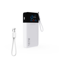 Juovi Power Bank 25 000 mAh 187 W Chargeur portable pour ordinateur portable, batterie externe Nexode 3 ports USB C PD, pour MacBook Pro/Air, iPad