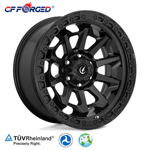 Rines Todoterreno <span class=keywords><strong>4x4</strong></span> de Aleación de Aluminio Forjado de 20-22 Pulgadas 6x139.7 para <span class=keywords><strong>Bronco</strong></span> Ranger, Color Negro Metálico, Multirradio, Nuevos, Garantía de 5 Años - Product Image 5