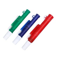Pipette manuelle en plastique de laboratoire de 2 ml, 5 ml, 10 ml, compte-gouttes, remplisseur, pompe de transfert
