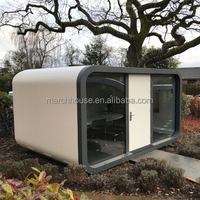 Maison Capsule Modulaire Extérieure Moderne Préfabriquée – Unités Portables en Acier pour Tiny House