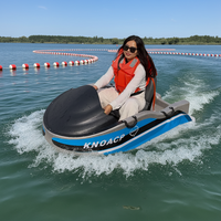 Nouveau Jet Ski Électrique Haute Vitesse 40 km/h Monoplace en Matériau EPP pour Divertissement Nautique en Lac et Mer, Bateau Karting Aquatique