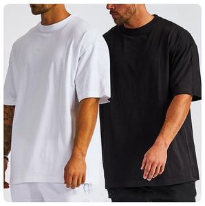 High Quality Wholesale 100% Cotton Tshirts Sublimation <b>T</b> <b>Shirts</b> Plain Custom Printing Oversized <b>White</b> Blank <b>T</b>-<b>shirt</b> - Product Image 6