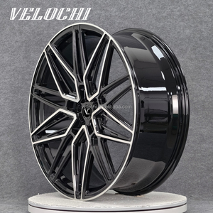 Cerchi in Lega Forgiati Monoblocco VLC Sport Design Concavo Nero Lucido in Alluminio 6061-T6 per Tesla Model 3 e Model <span class=keywords><strong>Y</strong></span> - Product Image 1