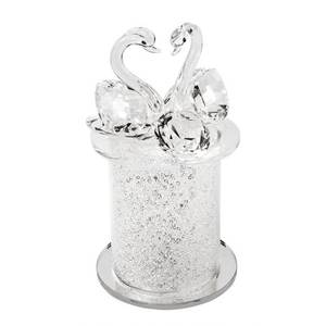 Cigni di Vetro - Decorazioni in Cristallo e Acchiappasole di Alta Qualità Senza Confezione - Product Image 1